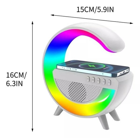 PARLANTE QI G500 RGB 15W