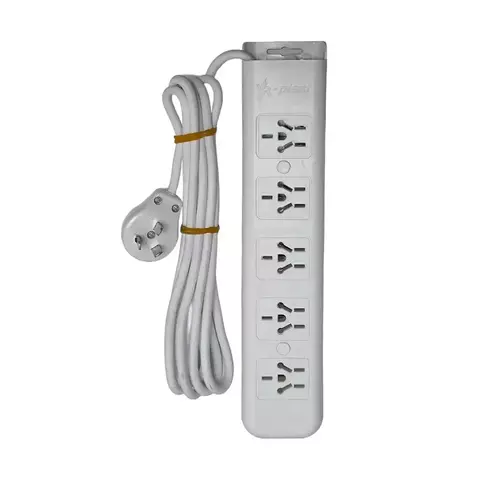 Zapatilla 5 Bocas 1,5 Metros Con Interruptor