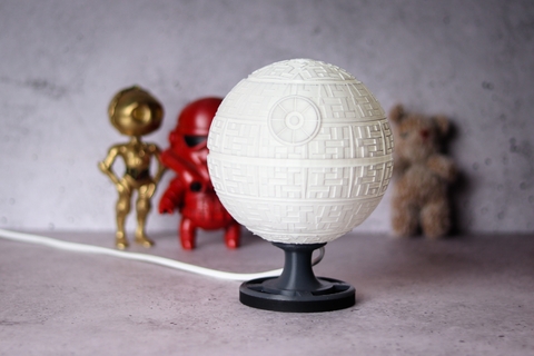 Lámpara Estrella de la Muerte