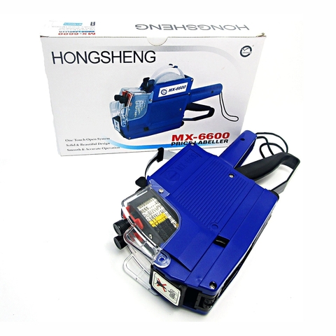 Etiquetadora Mx-6600 de 2 Lineas + Tinta de Repuesto