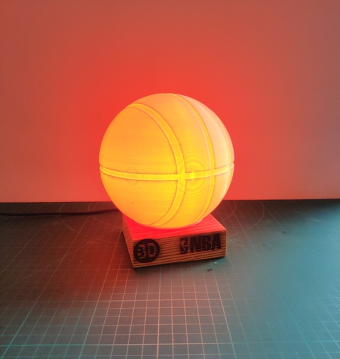 Lámpara Pelota de Basquet