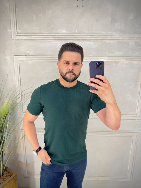 Camiseta básica quéops Militar 24622-4