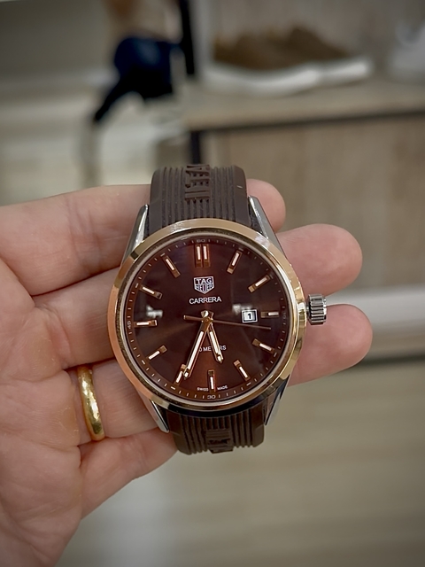 Relógio Tag Heuer marrom