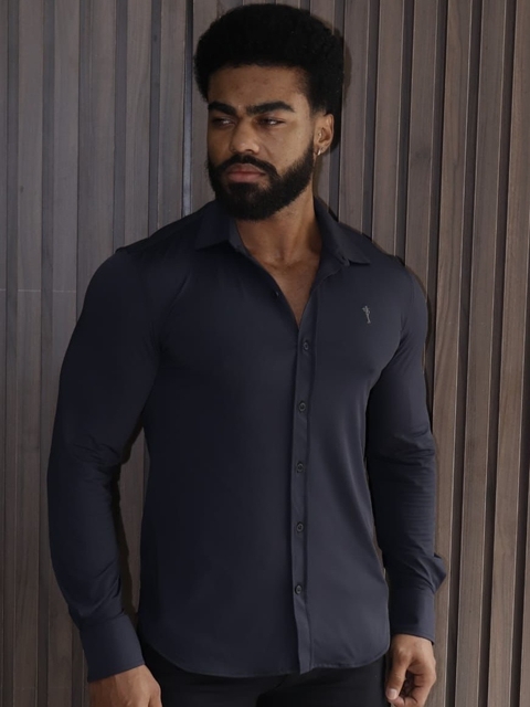 Camisa poliamida M/L preto 00774-2