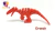 Set de Dinosaurios Velociraptor Articulados (Familia x3) en internet