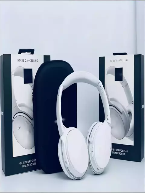 Tranvecomfort Headphones QC45 Bluetooth Sem Fio Gamer Com Cancelamento De Ruído Fone Com Logo - comprar online