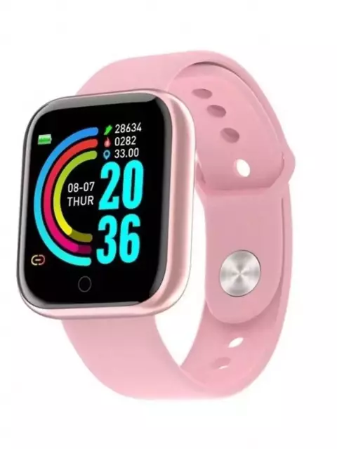 Smart Watch Y68 D20 Bluetooth Pulseira Frequência Cardíaca - comprar online