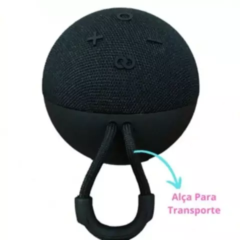 Caixa de Som alexa e led com comando de voz e com Bluetooth - comprar online