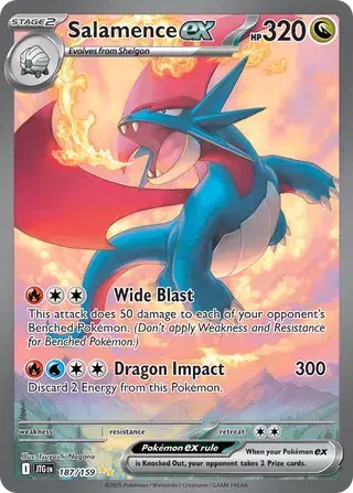 Salamence ex 187/159 - comprar online