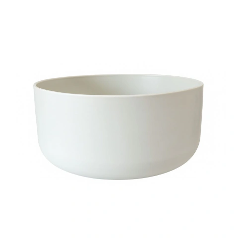 Bowl plastico recto 3,3L blanco 23x11cm