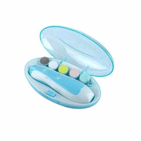 Lima De Uñas Con Luz Cortador Eléctrico Bebe Infantil A Pila