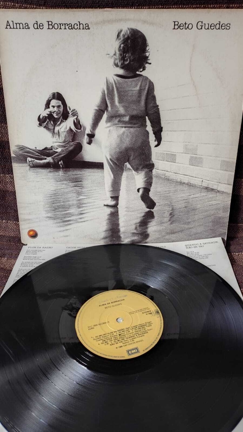 LP - Beto Guedes - Alma de Borracha - 1986