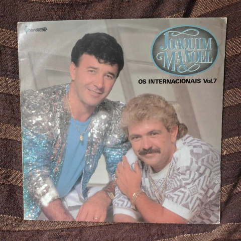 LP - JOAQUIM E MANOEL - Os Internacionais Vol 7 - 1990