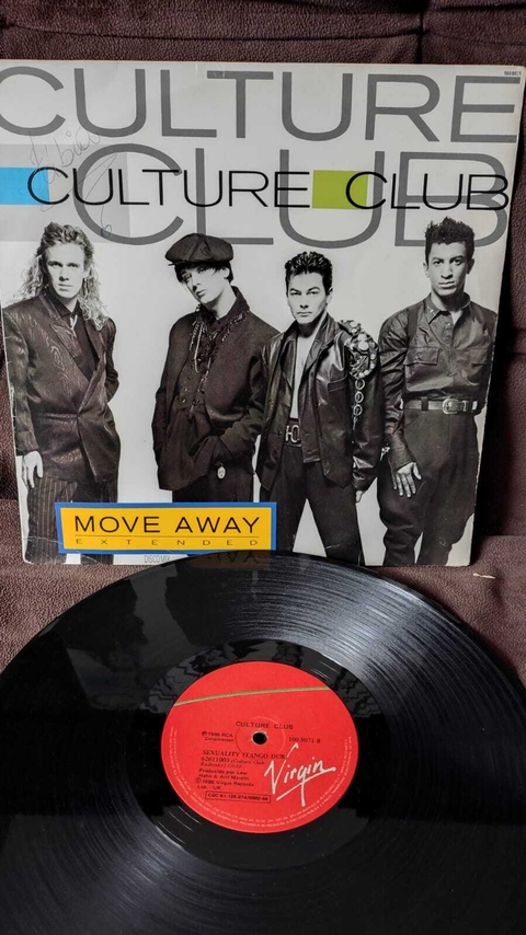 LP - Culture Club - Move Away Extended - 1986