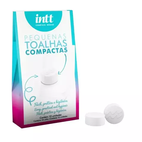 Toalhas Compactas com 10 unidades Intt - comprar online