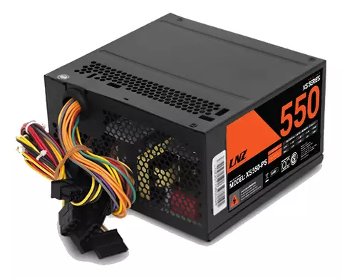 Fuente Alimentación Pc Atx 500w 550w Negro - comprar online