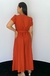 Imagem do VESTIDO MIDI C/CINTO E ELASTEC NA COSTA