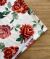 TECIDO TRICOLINE FLORAL VERMELHO - comprar online