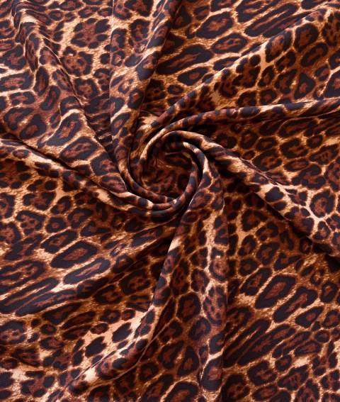 TECIDO CREPE ANIMAL PRINT