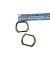 ARGOLA METAL PRATA OU DOURADO - Boutique Textil