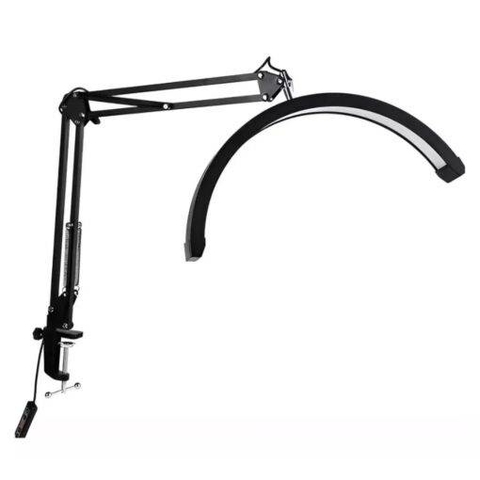 LAMPARA VELADOR MEDIA LUNA BASE ARTICULADA LED-83022