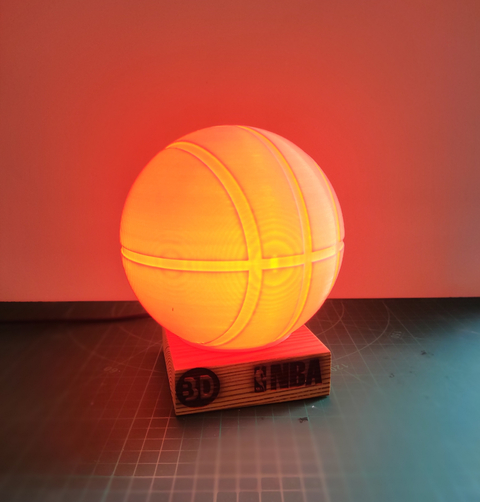 Lámpara Pelota de Basquet
