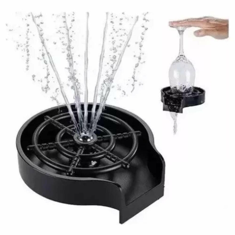 Lava Copas Automático Para Bachas Cocina Enjuagadora Vaso