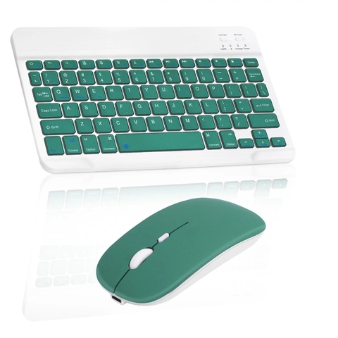 Kit Mini Teclado y Mouse Bluetooth