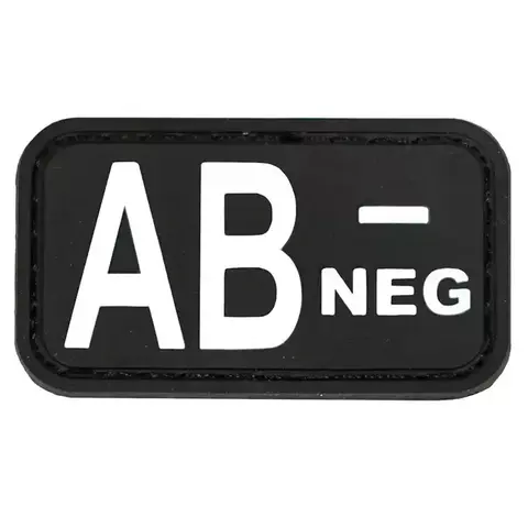 Patch AB- Neg c/ Velcro