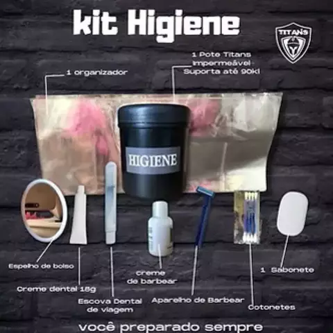 Kit Higiene - Titans Tactical