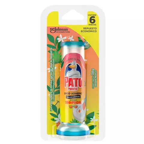Pato® | Disco Adhesivo Brisa Tropical Rto x 36 ml. - comprar online