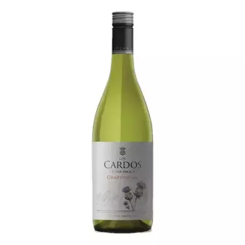 VINO LOS CARDOS CHARDONNAY - CAJA X 6 - comprar online