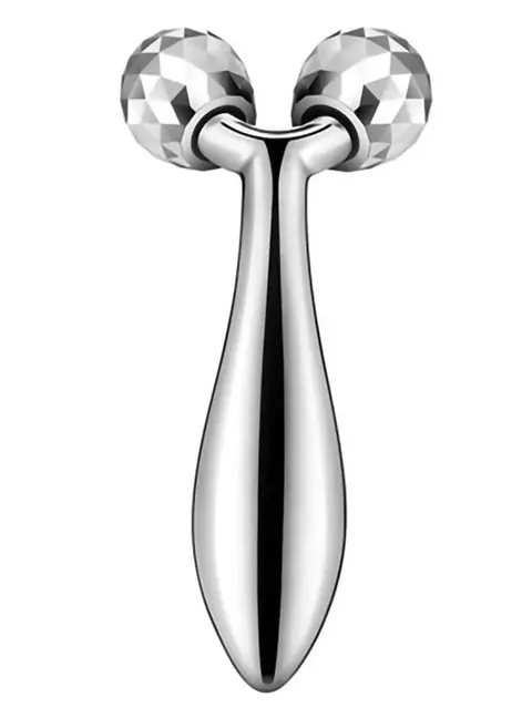 Massageador Facial Manual 3D – Rolo em Y com Rolamento 360°