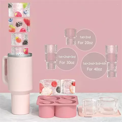 St acessórios verão molde de gelo bandejas cubos fazer gelo copo de bebida fab