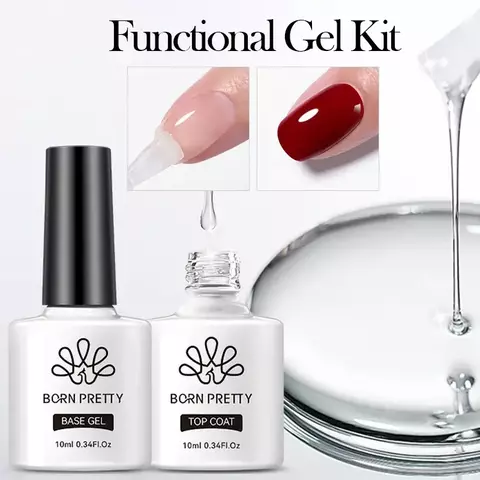 Born Pretty – Conjunto de Géis Funcionais 10ml | Unhas Profissionais e Duradouras como em Salão! - comprar online