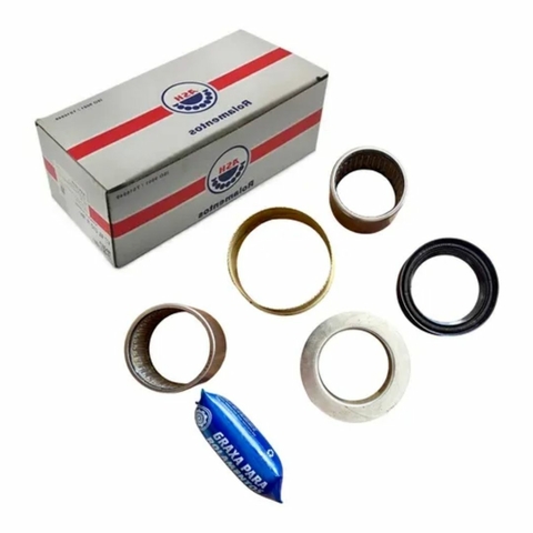 KIT ROLAMENTO EIXO TRAS 5 PÇ PEUGEOT 205 309 306 XSARA ZX C3