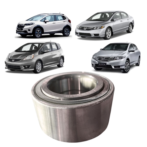 ROLAMENTO RODA DIANTEIRO COM OU SEM ABS HONDA FIT 1.5 16V 2015 A 2025, CITY 1.5 16V 2009 A 2022