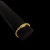 Pulseira Cadeado 6mm Banhado A Ouro 18K Premium