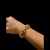 Pulseira Cadeado 12mm Banhado A Ouro 18K Premium - comprar online