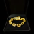 Pulseira Cadeado 12mm Banhado A Ouro 18K Premium - Vip 18k