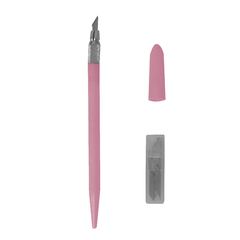 Estilete de Precisão Cabo de Plástico 12 Lâminas