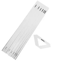 Kit Régua Cartonagem Encadernação