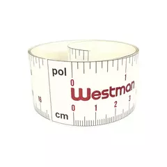 Fita Métrica Adesiva Flexível FM-100AD/B 1M (Régua Métrica) Branca - comprar online