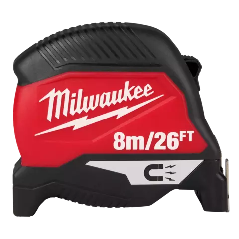 CINTA MAGNETICA RETRACTIL METRICA Y EN PULGADAS MILWAUKEE (doble vista) 8m x 30mm 48221026M - comprar online