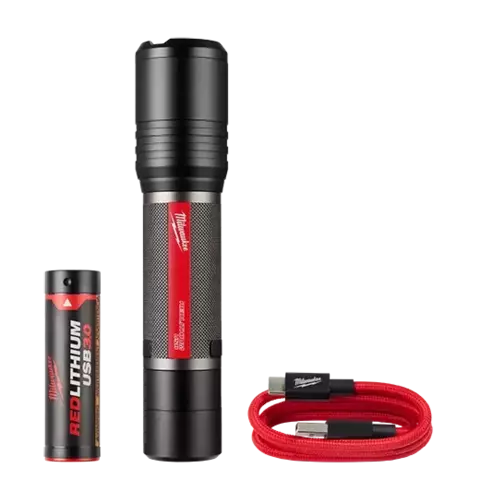 LINTERNA RECARGABLE MILWAUKEE USB (2,000 LUMMENS 4modos) DE DEFINICION TRUEVIEW 2162-21 - comprar online