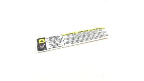 ETIQUETA ADVERTÊNCIA FIAT FREEMONT K05058112AD