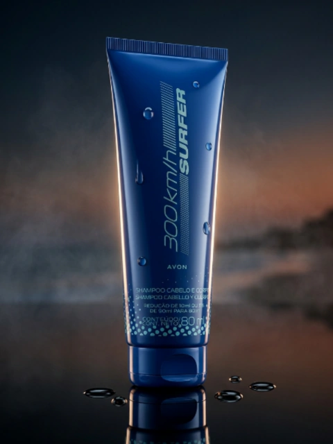 300Km H Surfer Shampoo Cabelo e Corpo