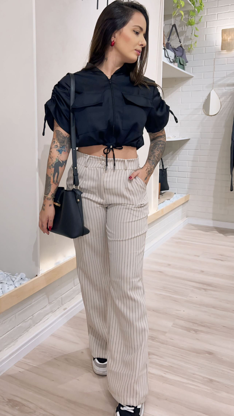 CALÇA PANTALONA RISCA DE GIZ