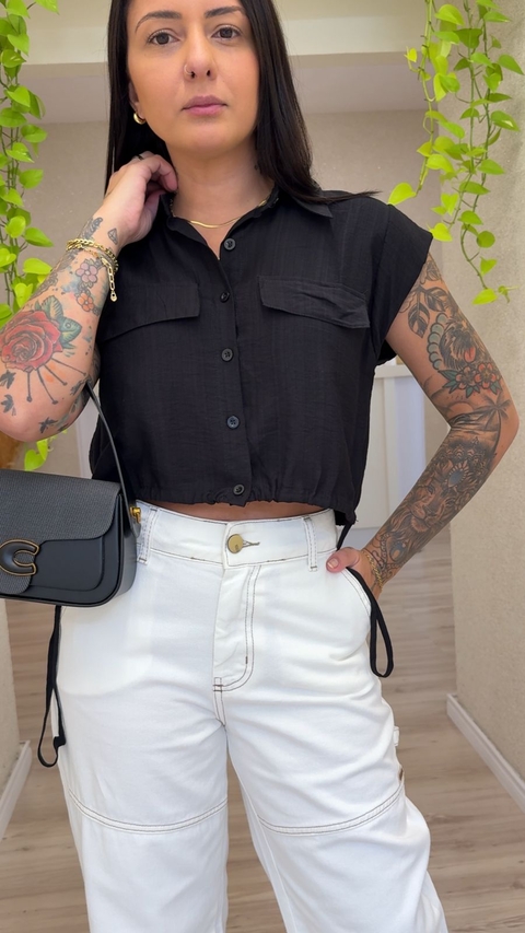 CROPPED LINHO CARG - comprar online