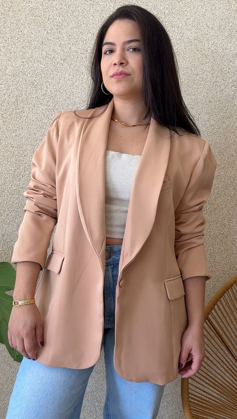 BLAZER ALFAIATARIA NUDE
